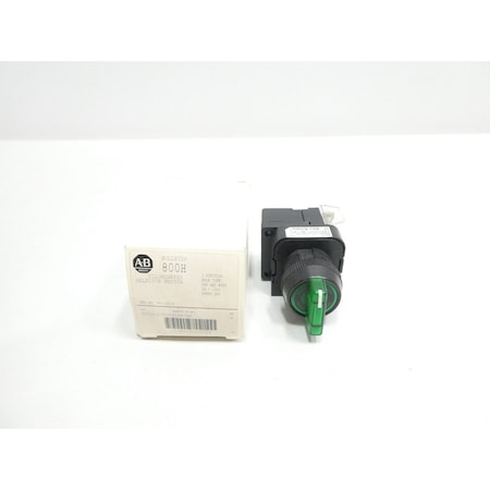 3 Pos Illuminated 12-130V-Ac 12-130V-Dc Selector Switch